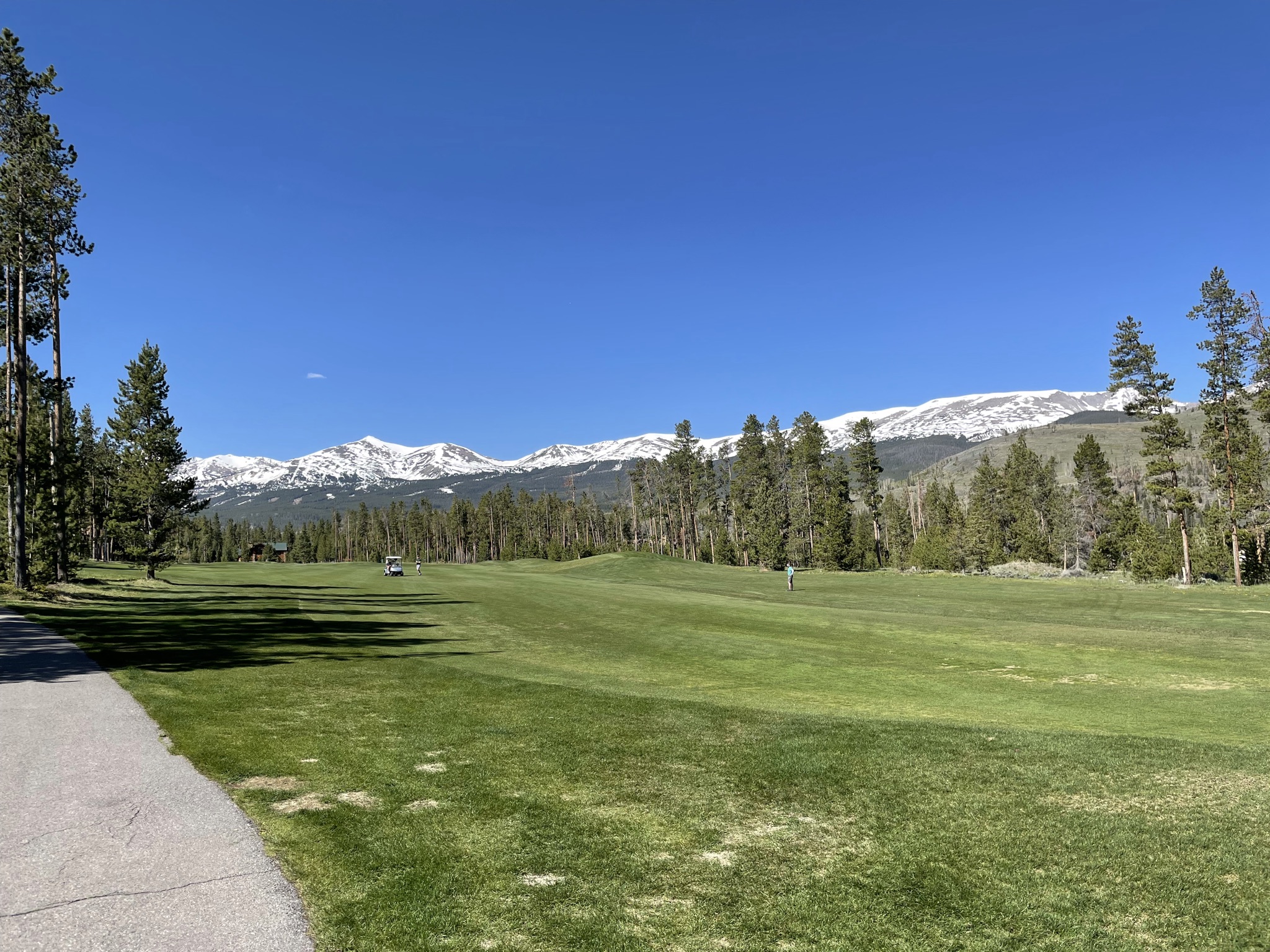 Golf course in Colorado