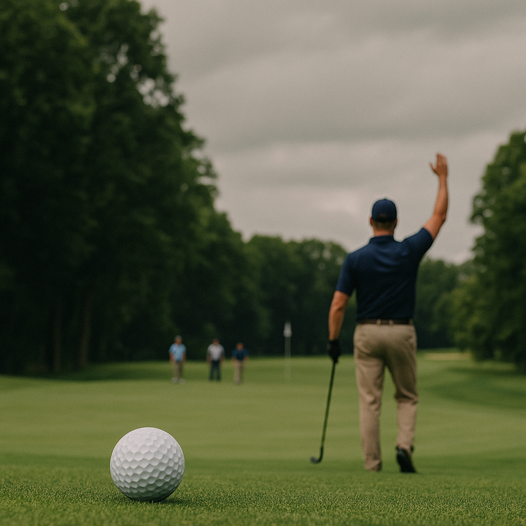 FORE: When you accidentally hit into another group